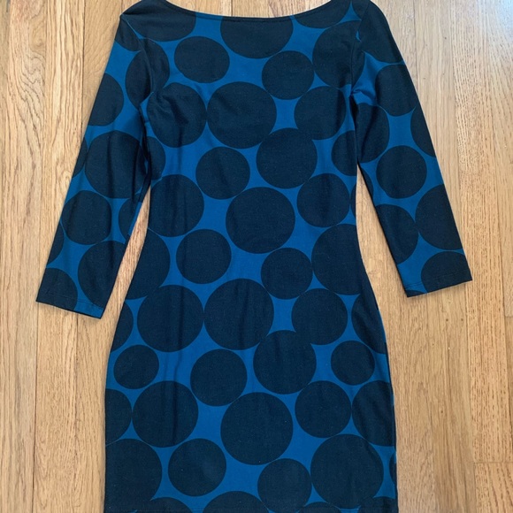 Express Navy / Black Dress - Picture 3 of 4